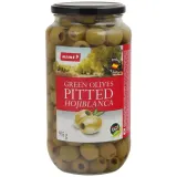 Green olives HOJIBLANCA RIMI, 935 g / 455 g