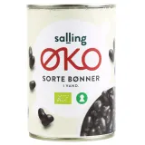 Organic black beans SALLING EKO, 420 / 252 g