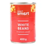 Canned beans RIMI SMART in tomato sauce, 400 g