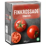 Finely chopped tomatoes ICA, 390 g