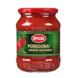 Cherry tomatoes SPILVA in their juice, 680 / 350g