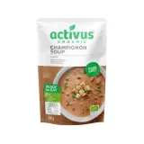 Organic pureed meadow mushroom soup ACTIVUS, 400 g