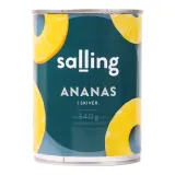 Canned pineapple slices SALLING, 567g / 340g