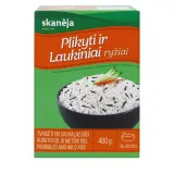 Parboiled and Wild Rice SKANĖJA, 400 g