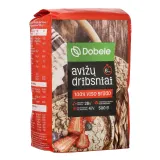 Whole grain oat flakes DOBELE, 500 g