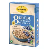 8 grain flakes with bran MALSENA, 400 g