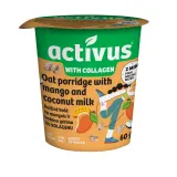 Oat porridge ACTIVUS, with mango and coconut, 60 g