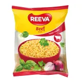 Instant beef flavor pasta REEVA, 60 g