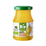 Organic mild mustard BIONATURALIS, 190 g