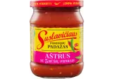 Spicy Suslavičius tomato sauce with 5 types of peppers, 500 g