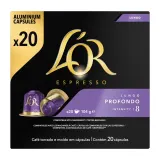 Coffee capsules LOR PROFONDO, 20 x 5.2 g