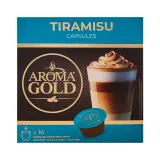 Coffee capsules AROMA GOLD TIRAMISU, 256 g