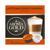 Coffee capsule AROMA GOLD LATTE CARAMEL, 180 g