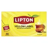 Black tea LIPTON YELLOW LABEL 50 pcs.