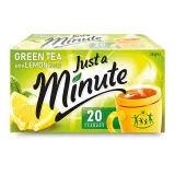 Green tea JUST A MINUTE LEMON, 20 x 1.4 g
