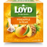 Fruit tea with pineapple and pear, LOYD, 20 pcs.