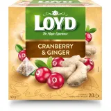 Fruit tea ginger - cranberry LOYD, 20 pcs.