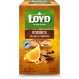 Red orange and cinnamon flavor tea LOYD, 40 g