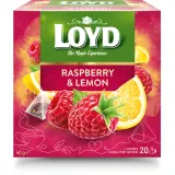 Fruit tea LOYD with raspberry and lemon 20 x 2 g