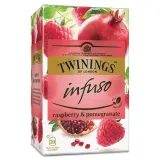 Fruit raspberry pomegranate flavor tea TWININGS, 20 x 2 g