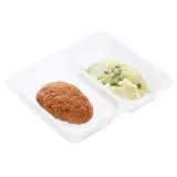 Fried pork zrazas with mashed potatoes, 350 g