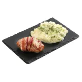 Baked roll with bacon and mashed potatoes, 250 g