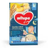 Semolina porridge with fruits MILUPA, 250 g