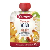 Питьевой йогурт с абрикосами SEMPER, 90 г