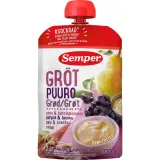 Oat porridge with pear jam and plum SEMPER, 120 g