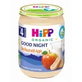 Organic apple biscuit porridge HIPPBIO, 4 months, 190 g