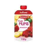 Fruit puree with raspberries SEMPER, 6 months, 110 g