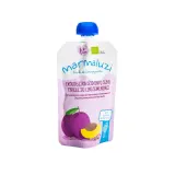 Organic plum puree with flaxseed MARMALUZI, 90 g