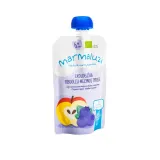 Organic apple and blueberry puree MARMALUZI, 90 g
