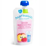 Ekol. apple raspberry puree MARMALUZI, 90 g