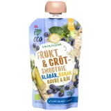 Puree I LOVE ECO with blueberries and banana 6 +, 120 g