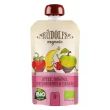 Ekol. fruit puree with cream RŪDOLFS, 110 g