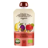 Ekol. fruit puree with biscuits RŪDOLFS, 110 g