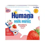 Yogurt dessert with strawberry puree HUMANA, 400 g