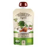 Ekol. vegetables RŪDOLFS with chicken, from 6 months