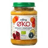 Ekol. vegetable puree SALLING OKO with beef, 190 g