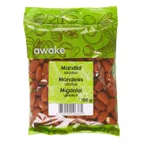Shelled almonds AWAKE, 150 g