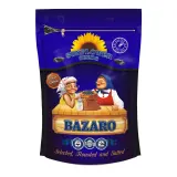 Black roasted sunflower seeds with salt