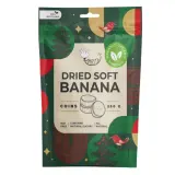 Organic dried banana pieces AMRITA, 250 g