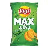 Картофельные чипсы со вкусом зеленого лука LAYS, 120 g