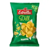 Potato chips ESTRELLA with dill, 250 g