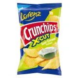 Chips CRUNCHIPS X-CUT cream flavor, 130 g