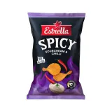 Чипсы со вкусом сливок и паприки ESTRELLA, 115 г