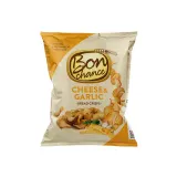 Bread chips with cheese and garlic, BON CHANCE, 120 g
