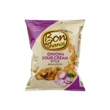 Bread chips with onion, BON CHANCE, 120g
