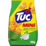 Sour cream and onion flavor crackers TUC MINI, 100 g